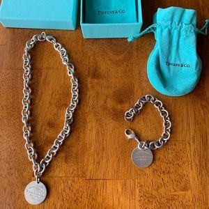 Tiffany & Co. necklace and bracelet